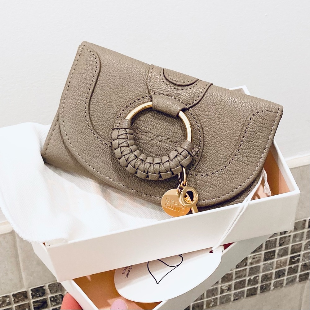 See by Chloé Hana Compact Goatskin Wallet